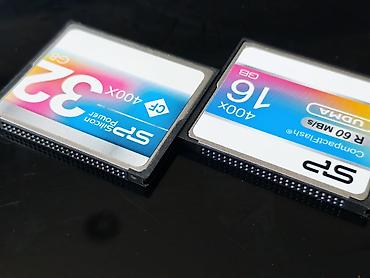 Фото и видеокамеры: Məhsul: Silicon Power CompactFlash (CF) yaddaş kartları – 2 ədəd bir — 2