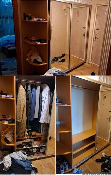 Dolablar: İşlənmiş, Kupe, 2 qapılı Düz dolab, Dəhliz dolabı