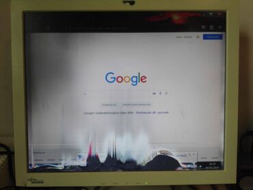 komputer ekran şəkilləri: 17 ekran siemens monitor şəkildə göründüyü kimi ekranın alt tərəfində