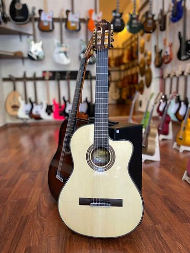 valencia gitara: Üst dekanın şam, yan və arxanın qoz ağacından olması sizi — 1