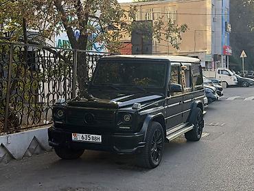 купить гелик: Mercedes-Benz G-Class: 2001 г., 5 л, Автомат, Газ, Внедорожник — 1