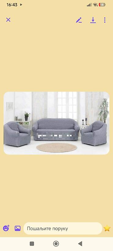 ikea cipelarnik plasticni: Navlake za trosed i dve fotelje, rastegljive i prilagodljive — 2