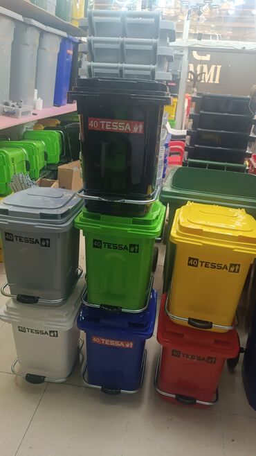 Tullantı qabları: Köçürmə var Çek verilir 20 litrden 1100 litrə qədər butun olçulər — 23