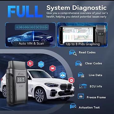 Alati za automobile: Novo- XTOOL Anyscan A30D V2.0 Bluetooth OBD2 CANFD FCA Cena skenera — 5