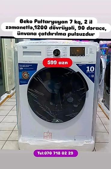 Paltaryuyan maşınlar: Paltaryuyan Anbardan satiş.Qimətlər aşagida qeyd olunub.Ünvana — 30