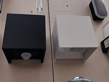 smart light: Настенные кубические светильники (up & down) для фасада и — 2