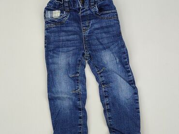 Jeansowe: Spodnie jeansowe, DenimCo, 1.5-2 lat, 92, stan - Dobry