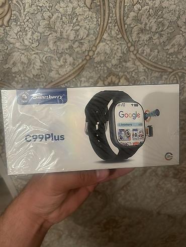 sato smart watch: Ağıllı saat – tam sensorlu rəngli ekranlı, kvadrat korpuslu model — 9