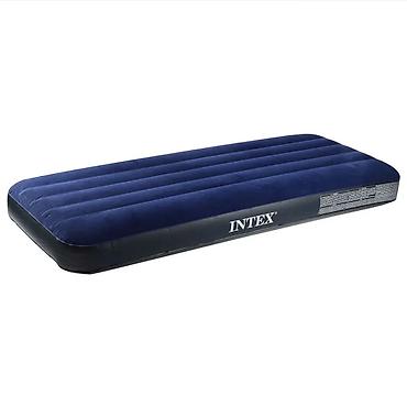 додо: Надувной матрас, Новый, Односпальный, Intex, Платная доставка, Самовывоз, длина - 191 см — 5