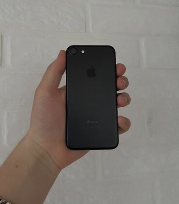 купить бу телефон редми 4х: IPhone 7, Колдонулган, 32 ГБ, Кара, 100 %