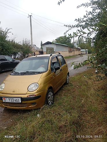 Microcar: Daewoo Matiz: 1998 г., 0.8 л, Механика — 2
