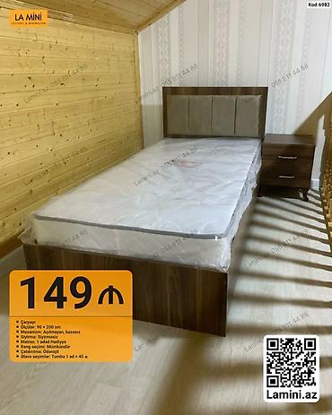 Çarpayı – La Mini (Kod: 6982) - Ölçülər: 90 × 200 sm - Mexanizm lalafo.az -da Çarpayı – La Mini (Kod: 6982) - Ölçülər: 90 × 200 sm - Mexanizm