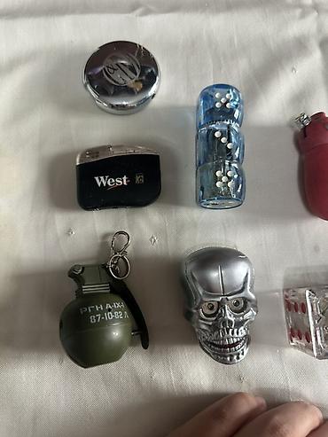 Зажигалки: Коллекция зажигалок — набор из различных моделей и форм каждая по — 14