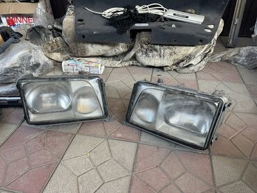 хелла блек е34: Алдыңкы фаралар комплектиси Mercedes-Benz 1995 г., Колдонулган, Оригинал, Германия