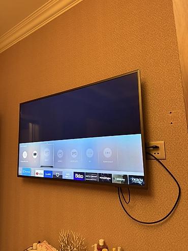 smart tv kanal yigmaq: Samsung Smart TV divara quraşdırılmış panel - Ekran: təxminən 43–50 — 1
