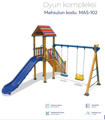 Manejlər: Oyun kompleksi – 2 model 1) Məhsul kodu: MAS-162 - Rəngli kürə — 15