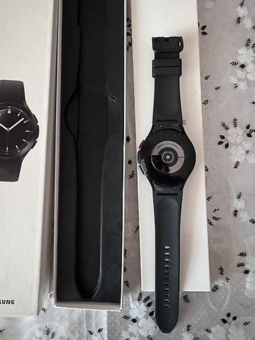 smat: Samsung Galaxy Watch4 Classic (qara) - Klassik fırlanan bezel ilə — 2