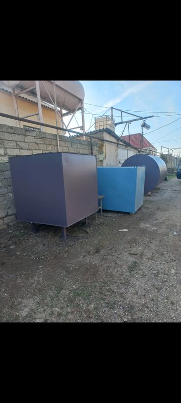 Baklar və çənlər: Bak, Metal, 1000 l l, İşlənmiş, Ödənişli çatdırılma — 8