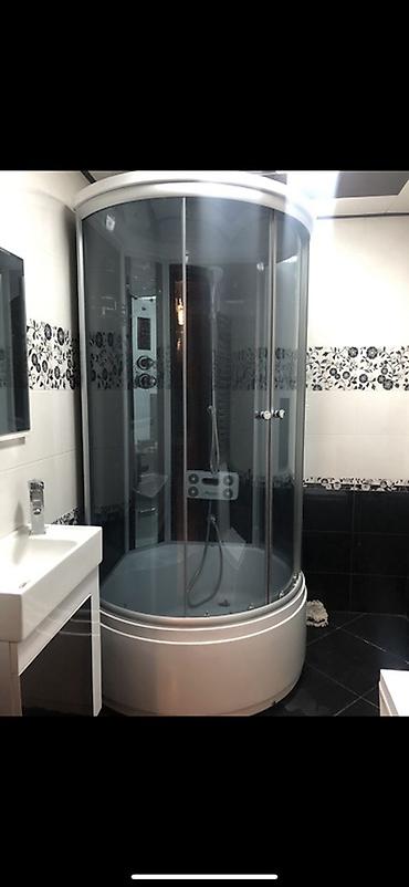 kabin: Dairəvi duş kabinəsi və hamam aksesuarları dəsti Kosmos yasayis — 1