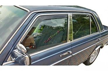 Spojleri: BOCNI VETROBRANI DEFLEKTORI MERCEDES 123 W123 (6) | NOVI Bocni — 2