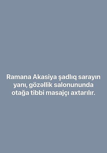 seyyar masaj vakansiya: Masajist, 3-5 illik təcrübə — 1