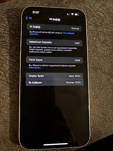 iphone xm: IPhone 15 Plus, 128 GB, Simsiz şarj, Face ID — 5