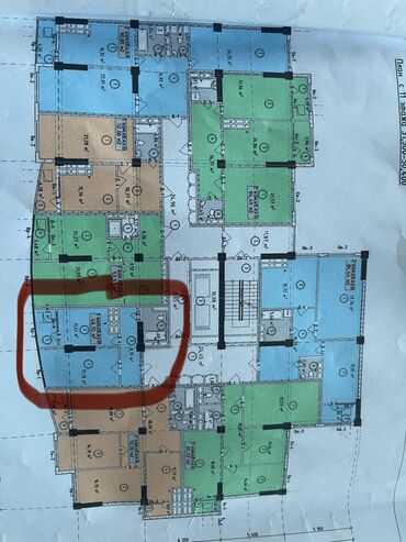 продам квартиру 2: 1 комната, 47 м², 13 этаж, ПСО (под самоотделку)