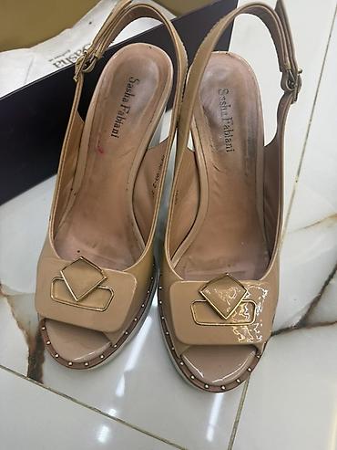 Basanoşka və səndəllər: Sasha Fabiani qadın sandaleti - Model: SF36-89-2 - Ölçü: 37 - Rəng — 3