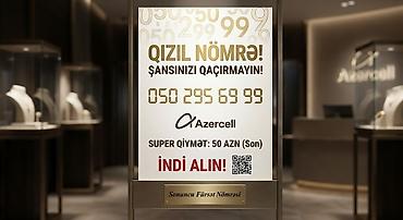coban isi: Azercell şəbəkəsində yadda qalan “golden” mobil nömrə satılır: 050 295 — 1