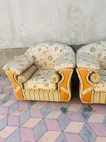 sofa: Прямой диван, Б/у — 3