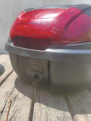 motor atv: Moto baqaj, normal veziyyetdedir, altdigida var ve knopka ile bagaji — 9