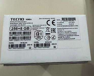 oyun oyna baki: Tecno 256 GB, rəng - Qara, Zəmanət — 4