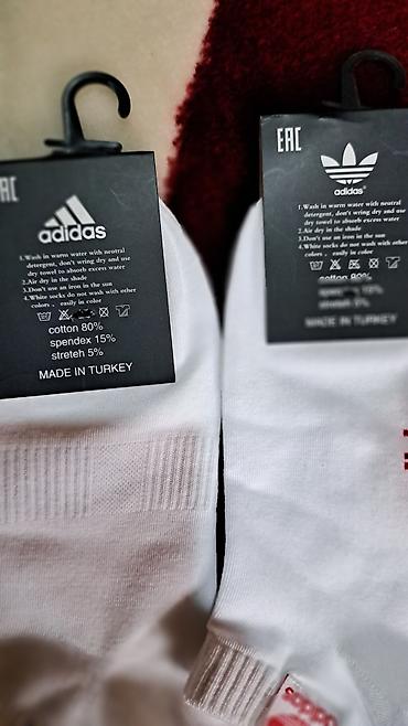 adidas şort: Corablar, Yeni, 41 - 43, rəng - Qara — 3