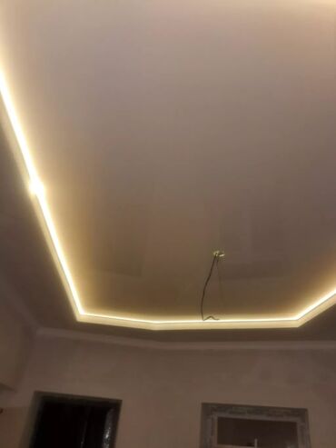 Натяжной потолок: Натяжной потолок Глянцевое, Матовое, 3D потолки Гарантия, Бесплатная консультация, Бесплатный замер — 14