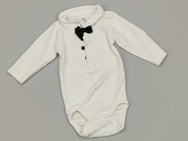 body niemowlęce z bawełny organicznej: Боді, H&M, Для новонароджених, 
стан - Хороший