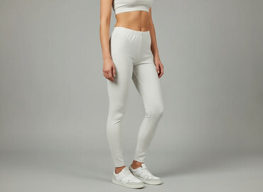 prążkowane legginsy ciążowe: C&A, Legginsy Sportowe damskie, rozmiar M