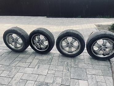 t1: Комплект из 4 колёс на легкосплавных дисках Toyota. Характеристики: - — 2