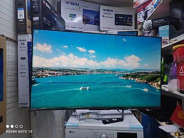 google: Новогодняя акция Телевизор yasin 55q90 140 см 55" 4k (google tv) - — 9