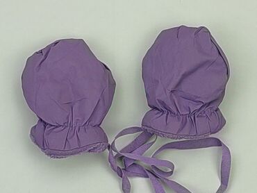 fioletowa sukienka zara: Gloves, 18 cm, condition - Good