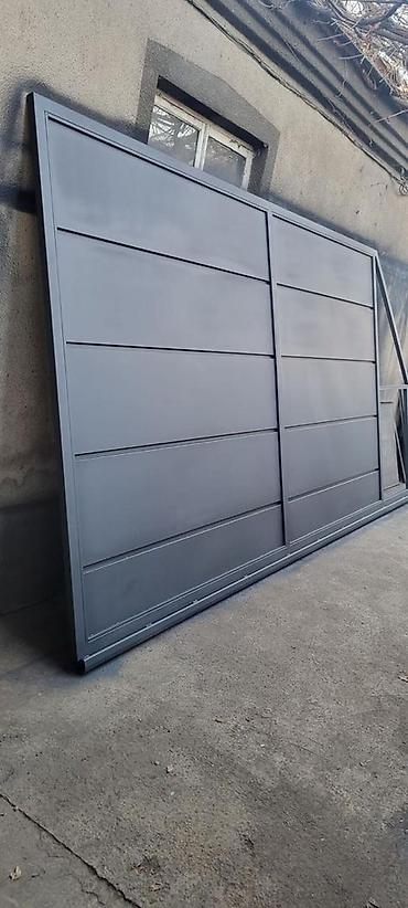 Металлические двери на заказ: Металлическая дверь на заказ, Для частного дома, Двухстворчатая, Железная, Кыргызстан, Бесплатный замер — 19