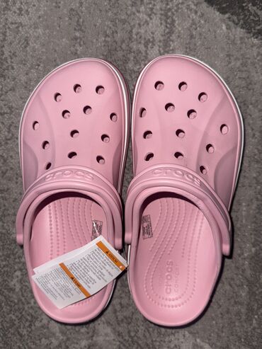 Босоножки, сандалии, шлепанцы: Босоножки, 39, Crocs, Новый, цвет - Розовый, Самовывоз, Платная доставка