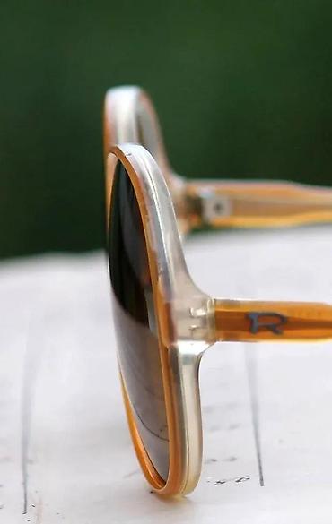 Naočare: Vntge Rodenstock Lady Line 3038 Braun Ovalne sunčane naočare. Vintage — 4
