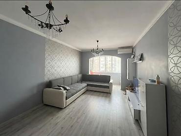 76: 2 комнаты, 76 м², Кок-Жар мкр 106 серия улучшенная, 3 этаж, Евроремонт — 1