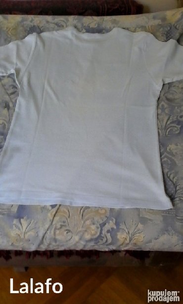 Majice: Svetlo plava bodi majca D&G, očuvana.Svetlo plava majca D&G — 4