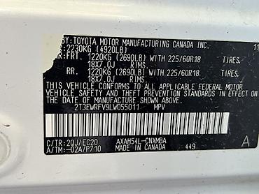 Toyota: Toyota RAV4: 2020 г., 2.5 л, Вариатор, Гибрид, Кроссовер — 21