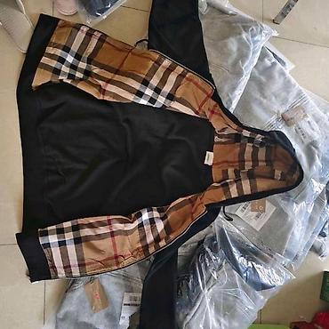 свитшот: Мужская толстовка, Burberry, M, цвет - Черный — 1