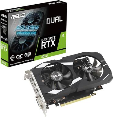 Видеокарты: Видеокарта, Новый, Asus, GeForce RTX, 6 ГБ, Для ПК