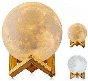 cupave jastucnice: MESEC LAMPA 15 CM SA DALJINSKIM NOVA 3D VELIKA MOON LAMP | Cene nisu — 4