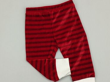 czerwona spódniczka w kratę: Legginsy, 6-9 m, stan - Bardzo dobry