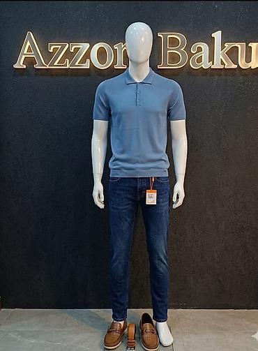 kətan köynək kişi: Kişi geyim dəsti – klassik casual üslub Təsvir: - Polo köynək: Qısa — 2
